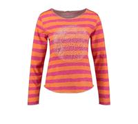 Key Largo Happiness Round Manches Longues, Orange/Rose (2393), XS Femmes