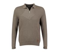 Key Largo Klanfield Polo Zip Pull-Over, Noix de cajou grillée (1017), M Homme