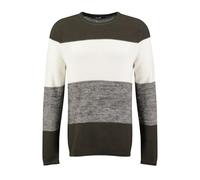Key Largo Kljogi Round Pull-Over, Kaki (1505), L Homme