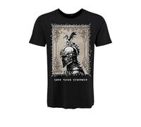 Key Largo Klstrength Round T-Shirt, Noir (1100), S Hommes