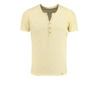 KEY LARGO Lemonade Button T-Shirt, Jaune Pastel (1418), S Hommes