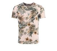 KEY LARGO Playa Round T-Shirt, Rose (1330), L Hommes
