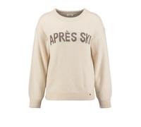 Key Largo Pull-over 'Apres Ski' crème / marron, Taille L