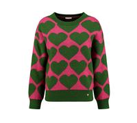 Key Largo Pull-over 'BEAT' vert / rose, Taille XXL