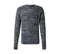 Key Largo Pull-over 'CALGARY' bleu nuit / gris, Taille L