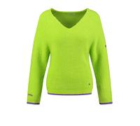 Key Largo Pull-over 'Caro' pomme / violet foncé, Taille XL