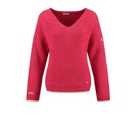 Key Largo Pull-over 'Caro' rouge carmin / blanc cassé, Taille S