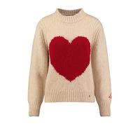 Key Largo Pull-over 'Feeling' beige / rouge, Taille S