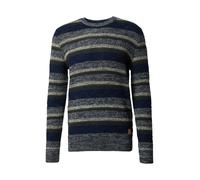 Key Largo Pull-over 'MST BASEL' bleu foncé / olive / blanc, Taille XL