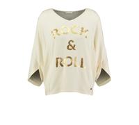 Key Largo Pull-over 'Rock´N Roll' crème / or, Taille XL
