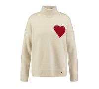 Key Largo Pull-over 'Tender' crème / rouge, Taille M