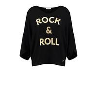 Key Largo Rock Round Pull-Over, Black Mel. (1120), M Femme