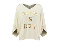 Key Largo Rock Round Pull-Over, Blanc cassé. (1014), S Femme