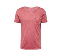 KEY LARGO Soda New V-Neck T-Shirt, Rouge désert (1345), S Homme