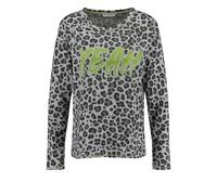 Key Largo Sweat-shirt ' HELLO ' gris / mélange de couleurs, Taille XS