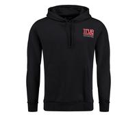 Key Largo Sweat-shirt ' TRUE COURAGE ' gris chiné / rouge sang / noir, Taille XL