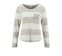 Key Largo T-shirt 'Niagara' beige / blanc, Taille XL