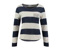 Key Largo T-shirt 'Niagara' bleu marine / greige, Taille XS