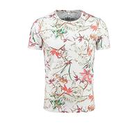 KEY LARGO Jungles Round T-Shirt, Blanc (1000), XXL Homme
