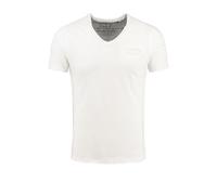 KEY LARGO Soda New V-Neck T-Shirt, Blanc, L Homme