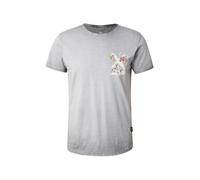 Key Largo T-Shirt 'Summer Splash' gris / gris clair / vert / rose ancienne, Taille XXL