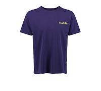 Key Largo T-Shirt ' VIVE LA VIDA ' jaune / violet foncé, Taille XXXL