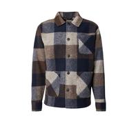 Key Largo Veste mi-saison 'Locarno' beige chiné / bleu foncé / marron, Taille M