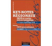 Key-notes régionaux - 2000 KN de la matière médicale homéopathique