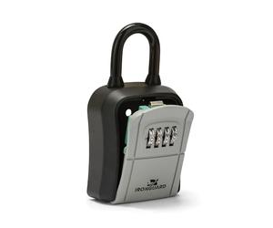 Key Safe. Basic Model with Padlock. Grey