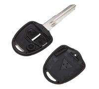 Key Shell Remote Shell Droite clé Droite Shell Shell Shell remplaçable avec 2 Touches de Bouton pour Mitsubishi noirOpération Facile