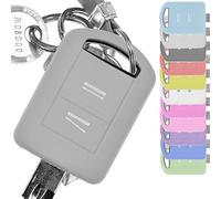Key Soft Case Cover Capot de Protection clé de Voiture Combo Opel Corsa C C Meriva Tigra Twin Top A/Couleur: Gris