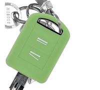 Key Soft Case Cover Capot de Protection clé de Voiture Opel Corsa C Combo C Meriva Tigra TwinTop A/Couleur: Vert Fluorescent (Brille dans Le Noir)