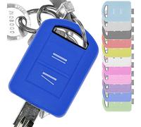 Key Soft Case Cover Capot de Protection clé de Voiture Opel Corsa C Combo C Meriva Tigra TwinTop A / Couleur: Bleu foncé