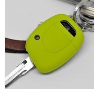 Key Soft Case Cover Housse de Protection clé de Voiture Renault Bouton de la télécommande 1 Télécommande Touche Twingo Clio Kangoo/Couleur: Pomme Verte