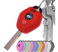 Key Soft Case Cover Housse de Protection pour Voiture n Silicone Couverture Rouge BMW E46 E83 E85 E85 E86 E39 E61 E60 E53