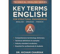 Key Terms ENGLISH for Structural Engineering (English - Spanish - French)