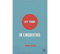 Key Terms In Linguistics