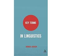 Key Terms In Linguistics