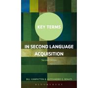 Key Terms In Second Language Acquisition