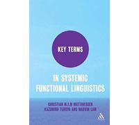 Key Terms In Systemic Functional Linguistics
