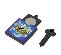 Key Through Coin Magic Trick - Illusion de pièce et de clé pour des performances magiques en gros plan