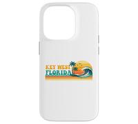 Key West Florida - Rétro Vacances de Plage Vacances d'été Coque pour iPhone 14 Pro
