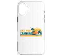 Key West Florida - Rétro Vacances de Plage Vacances d'été Coque pour iPhone 16 Plus