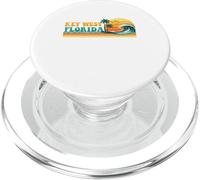 Key West Florida - Rétro Vacances de Plage Vacances d'été PopSockets PopGrip pour MagSafe
