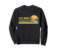 Key West Florida - Rétro Vacances de Plage Vacances d'été Sweatshirt