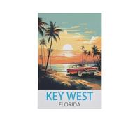 Key West Floride，Adultes Puzzle Impossible De 1000 Pièces Décompression Jeu De Cadeaux Éducatifs pour Adultes（38x26cm）-FV73