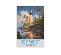 Key West Floride，Puzzle pour Adultes 1000 Pièces en Papier Puzzles Jeu Cadeau Accueil Décoratif Mots Croisés（38x26cm）-FW58