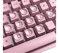 Keyboard Bubbles for Long Nails, 50/100Pcs Raised Clear Glass Keyboard Nail Bubbles Caps, Mix & Match Shapes for Personalized Keyboards, Protective Nails for Comfortable Typing (Round 12mm,100 Pcs)