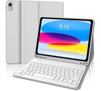 Keyboard Case for iPad 10 EME Generation 10.9 Inch 2022/11 EME Generation A16 2025 11-Inch,AZERTY French Detachable Bluetooth