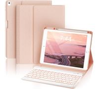 Keyboard Case for iPad 7th 8th & 9th Generation 10.2 inch, Wireless Backlit Keyboard for iPad Air 3rd Generation and iPad Pro 10.5 inch with Pen Holder - German QWERTZ
